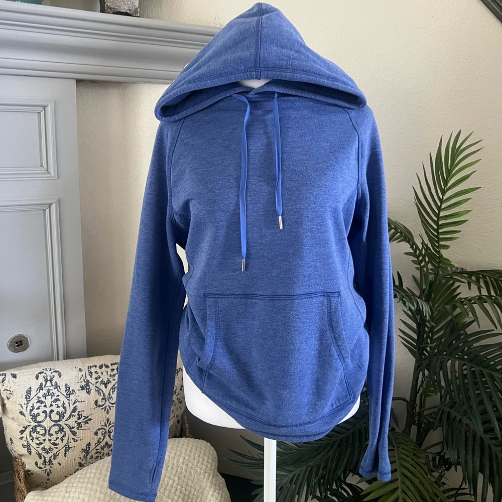 LEG3ND Blue Hoodie Athletic Sweater Size S